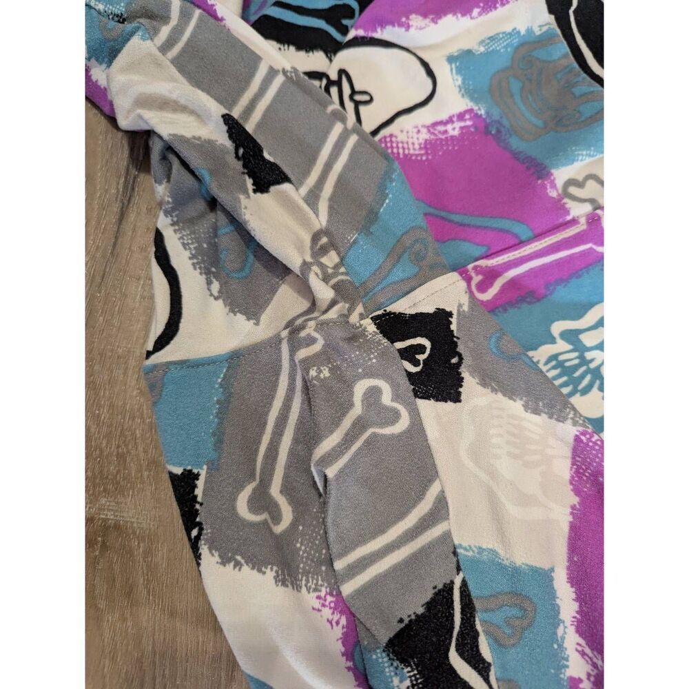 TC2 LuLaRoe Skullā& Bones Halloween Leggings - Picture 6 of 7